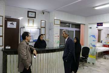 بازدید دکتر دانائی از واحدهای تحت پوشش مهدیشهر 